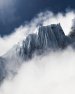 Mountains in an ocean of clouds