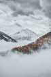 Mountains in an ocean of clouds