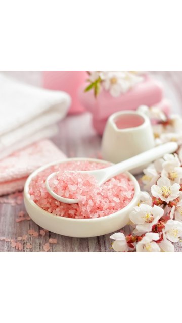 Anti-cellulite salt "Pink grapefruit". Recipe and master class